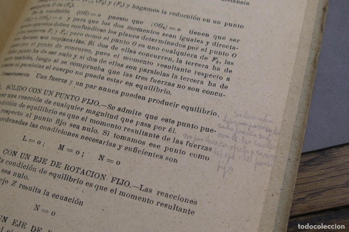 Libros de segunda mano de ciencias: CUESTIONARIO SOBRE MECANICA. TORRAL. 1942 - Foto 2