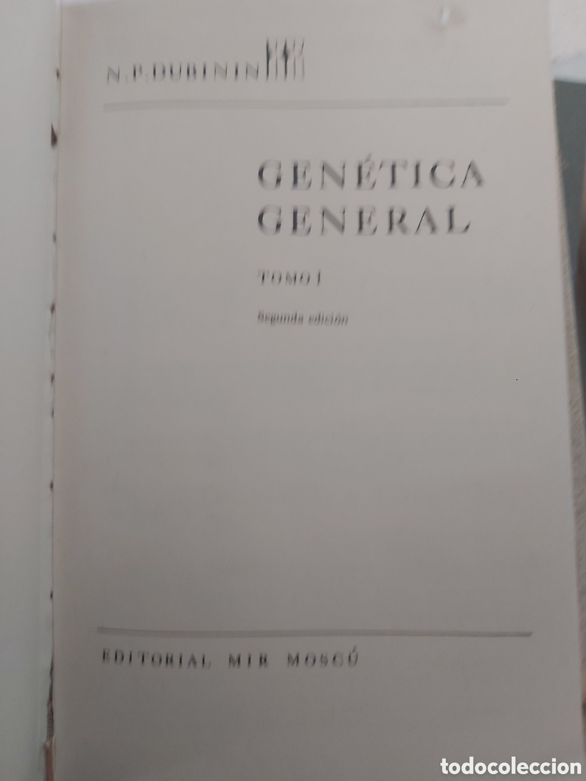 Libros de segunda mano: MIR. Gen&eacute;tica general. Debilidad. 1981 - Foto 3