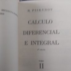 Libri di seconda mano: MIR. 1983. CÁLCULO DIFERENCIAL E INTEGRAL.
