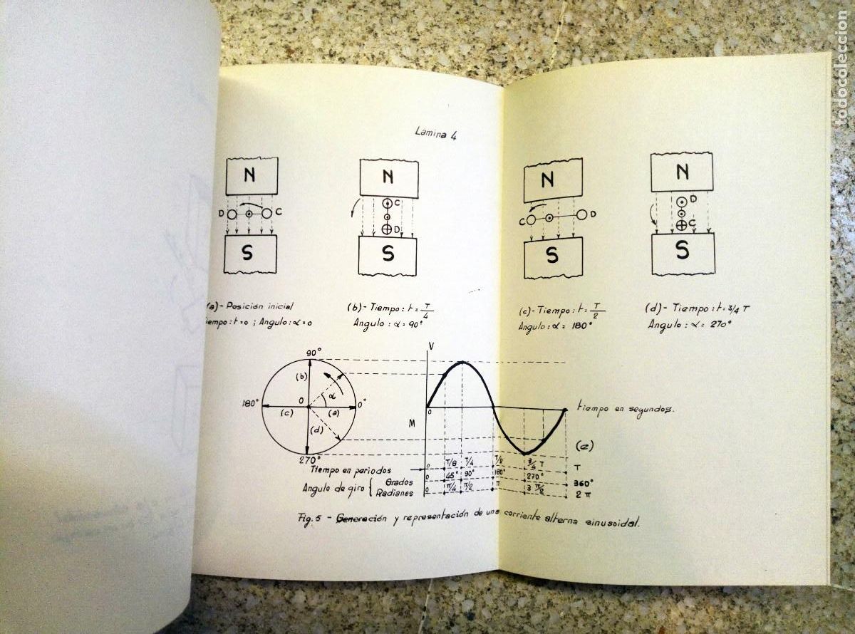 Libros de segunda mano de ciencias: Electricidad Elemental. Nociones sobre Corrientes Alternas aplicadas a la electr&oacute;nica. Ejercicios - Foto 7