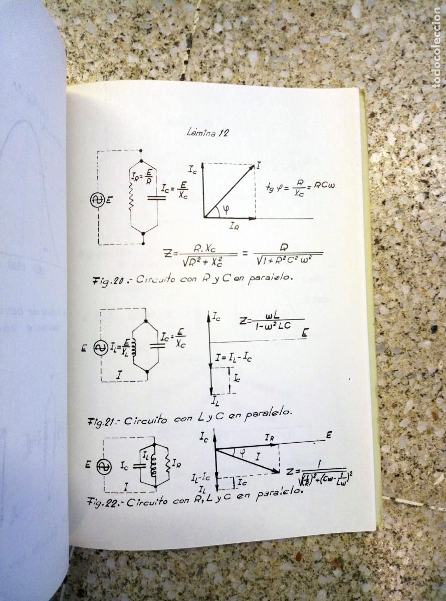 Libros de segunda mano de ciencias: Electricidad Elemental. Nociones sobre Corrientes Alternas aplicadas a la electr&oacute;nica. Ejercicios - Foto 8