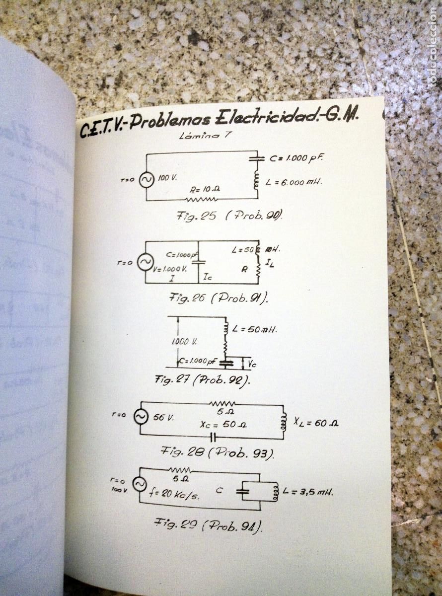 Libros de segunda mano de ciencias: Electricidad Elemental. Nociones sobre Corrientes Alternas aplicadas a la electr&oacute;nica. Ejercicios - Foto 10