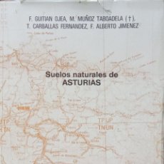 Libros de segunda mano: SUELOS NATURALES DE ASTURIAS. F. GUITIAN OJEA Y OTROS. GEOLOGÍA. EDAFOLOGÍA. Lote 403209799