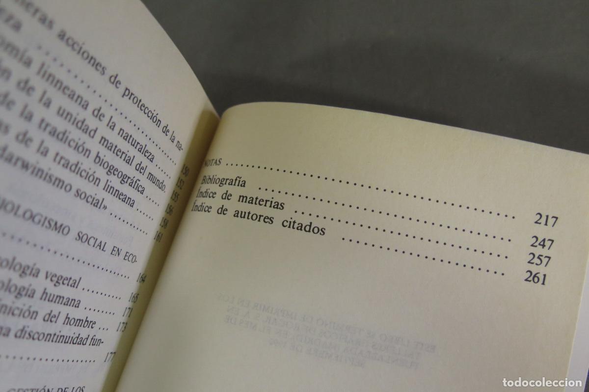 Libros de segunda mano: Historia de la ecolog&iacute;a. Lourdes Prieto del Pozo - Foto 6