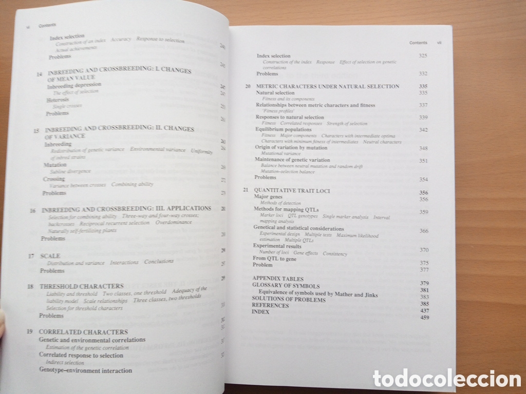 Libros de segunda mano de ciencias: Introduction to Quantitative Genetics - Falconer & Mackay -4a edition - pearson - Foto 9