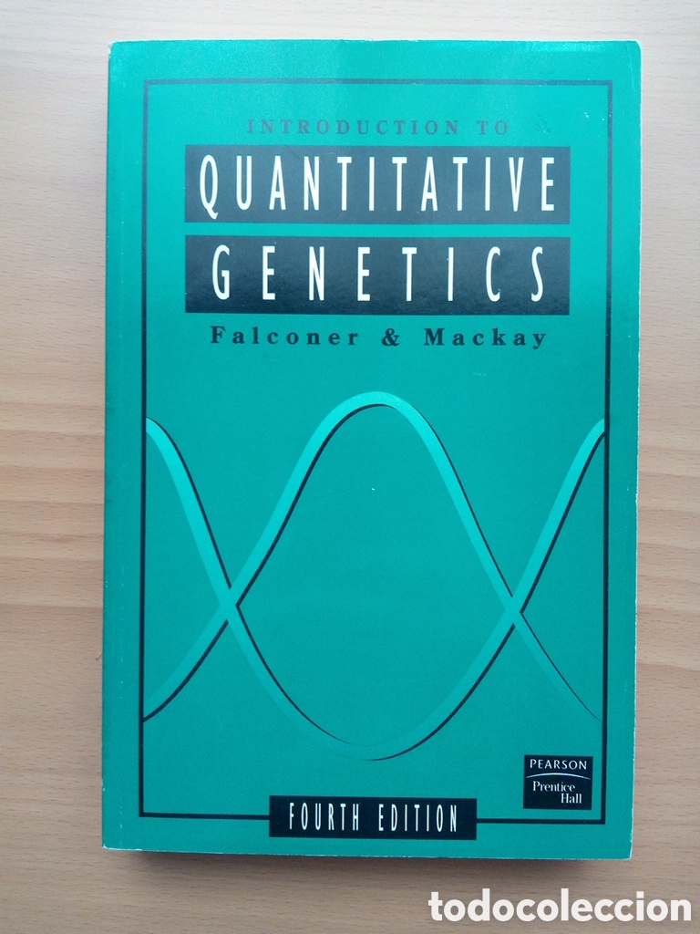 Libros de segunda mano de ciencias: Introduction to Quantitative Genetics - Falconer & Mackay -4a edition - pearson - Foto 1