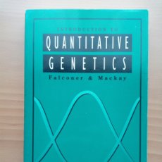 Libros de segunda mano de Ciencias: INTRODUCTION TO QUANTITATIVE GENETICS - FALCONER & MACKAY -4A EDITION - PEARSON. Lote 403276179