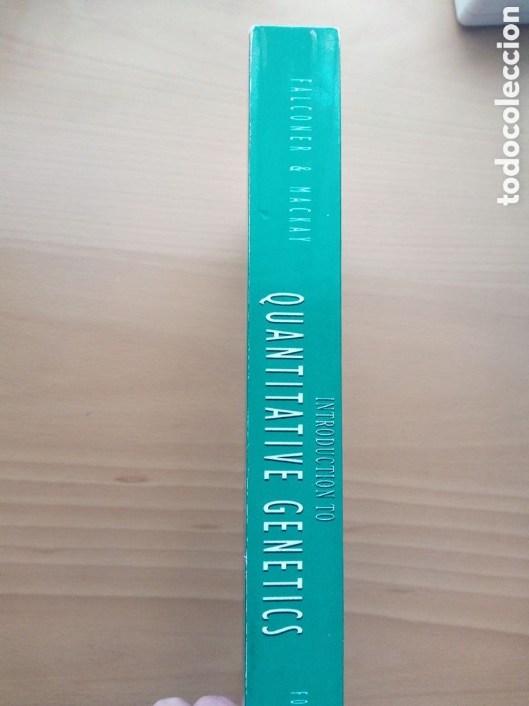Libros de segunda mano de ciencias: Introduction to Quantitative Genetics - Falconer & Mackay -4a edition - pearson - Foto 3