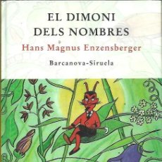 Libros de segunda mano de Ciencias: EL DIMONI DELS NOMBRES HANS MAGNUS ENZENSBERGER. Lote 403381654