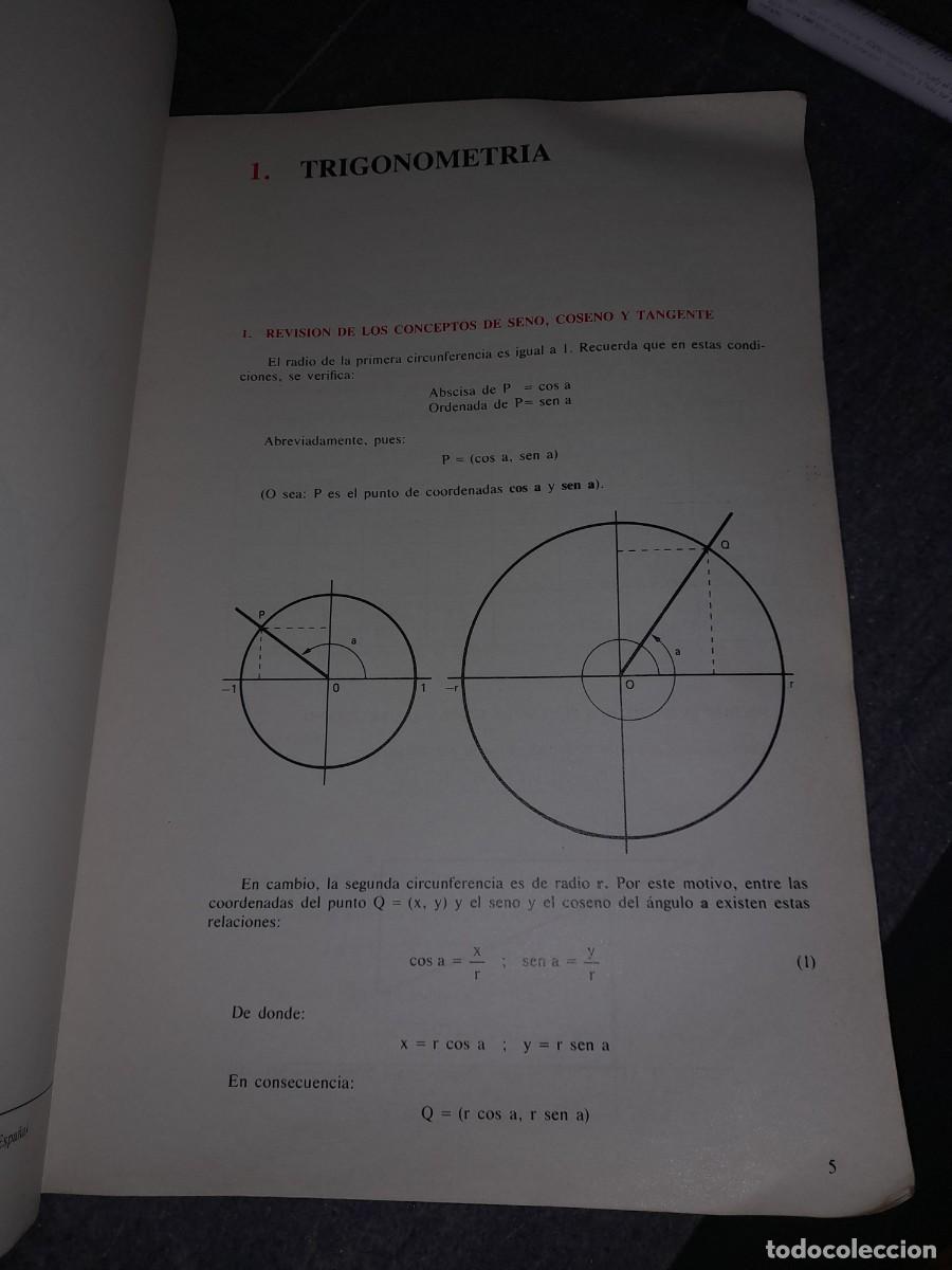 Libros de segunda mano de ciencias: Libro matem&aacute;ticas 3 BUP editorial Everest Bachillerato - Foto 5