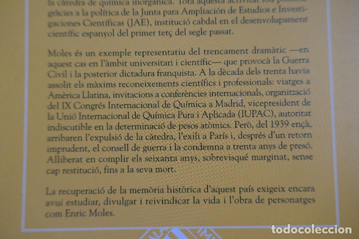 Libros de segunda mano de ciencias: DETERMINACI&Oacute; DE PESOS MOLECULARS DE GASOS &middot; ENRIC MOLES &middot; CL&Agrave;SSICS DE LA QU&Iacute;MICA (EN CATALAN) - Foto 16