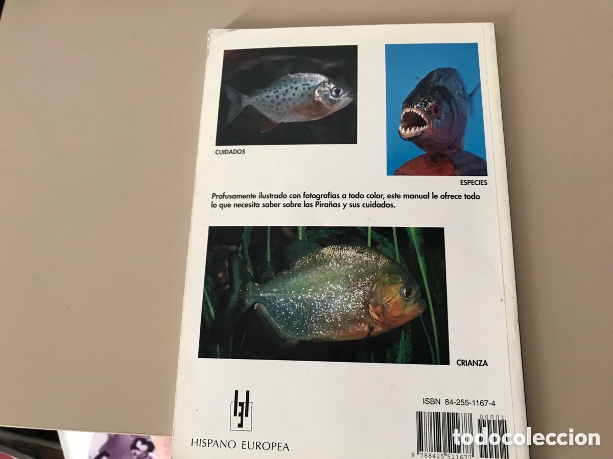 Libros de segunda mano: Manuales de Acuario. Pira&ntilde;as. Hispano europea - Foto 3