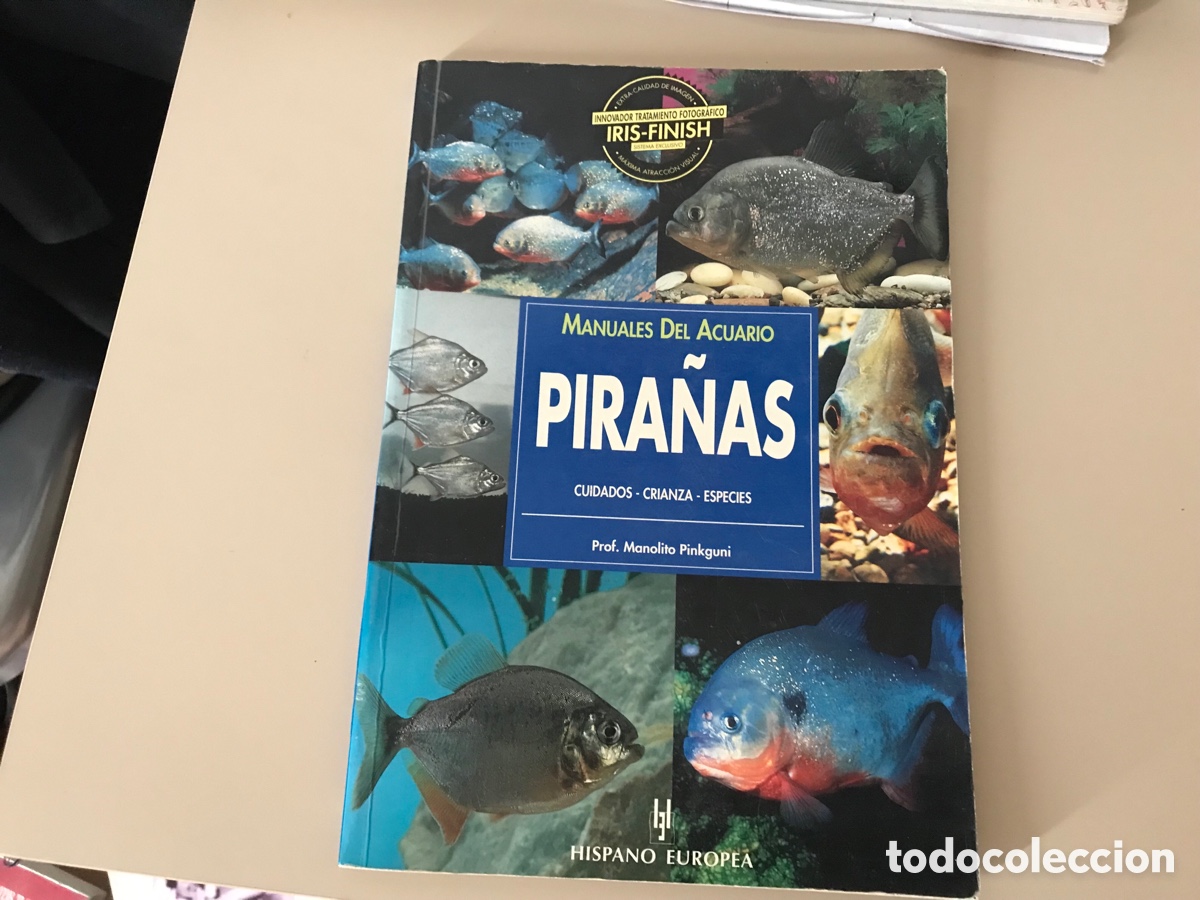Libros de segunda mano: Manuales de Acuario. Pira&ntilde;as. Hispano europea - Foto 1
