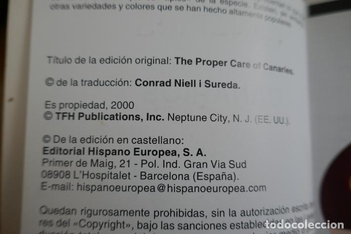 Libros de segunda mano: GUIA COMPLETA DE LOS CANARIOS. JOHN PORTER. - Foto 7