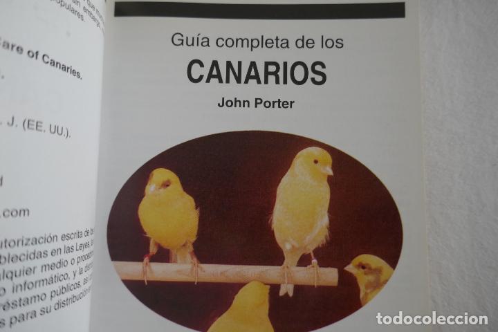 Libros de segunda mano: GUIA COMPLETA DE LOS CANARIOS. JOHN PORTER. - Foto 9