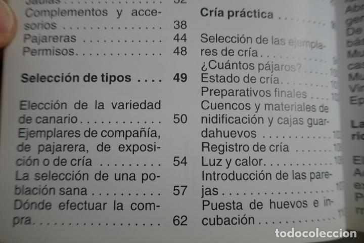 Libros de segunda mano: GUIA COMPLETA DE LOS CANARIOS. JOHN PORTER. - Foto 11