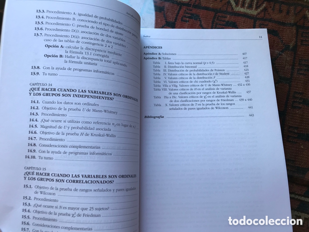 Libros de segunda mano de ciencias: Introducci&oacute;n a la Estad&iacute;stica para gente de letras. Joseph Mafokozi. CSS. Como nuevo - Foto 6