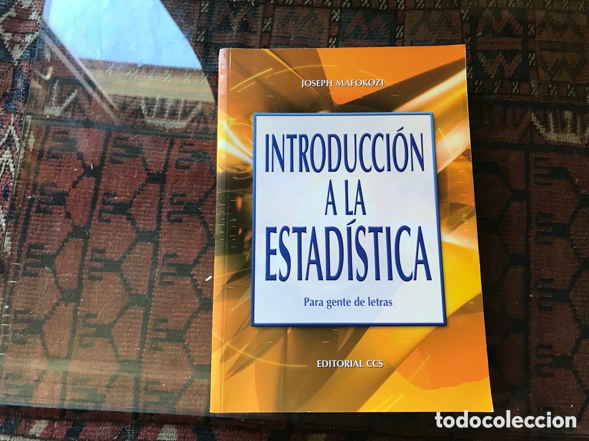 Gebrauchte B&uuml;cher der Wissenschaften: Introducci&oacute;n a la Estad&iacute;stica para gente de letras. Joseph Mafokozi. CSS. Como nuevo