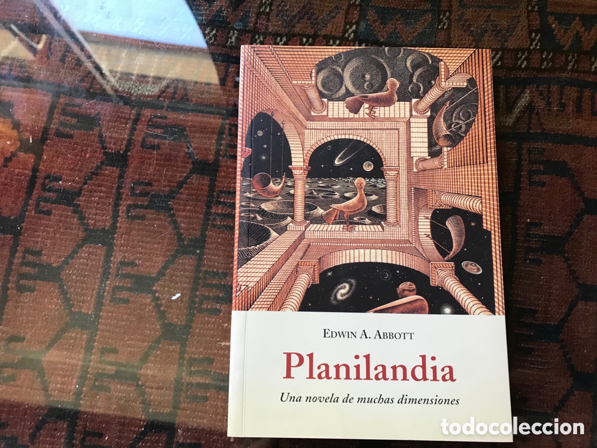 Libros de segunda mano de ciencias: Planilandia. Una novela de mudas dimensiones. Edwin A. Abbott. Ola&ntilde;eta. Como nuevo - Foto 1