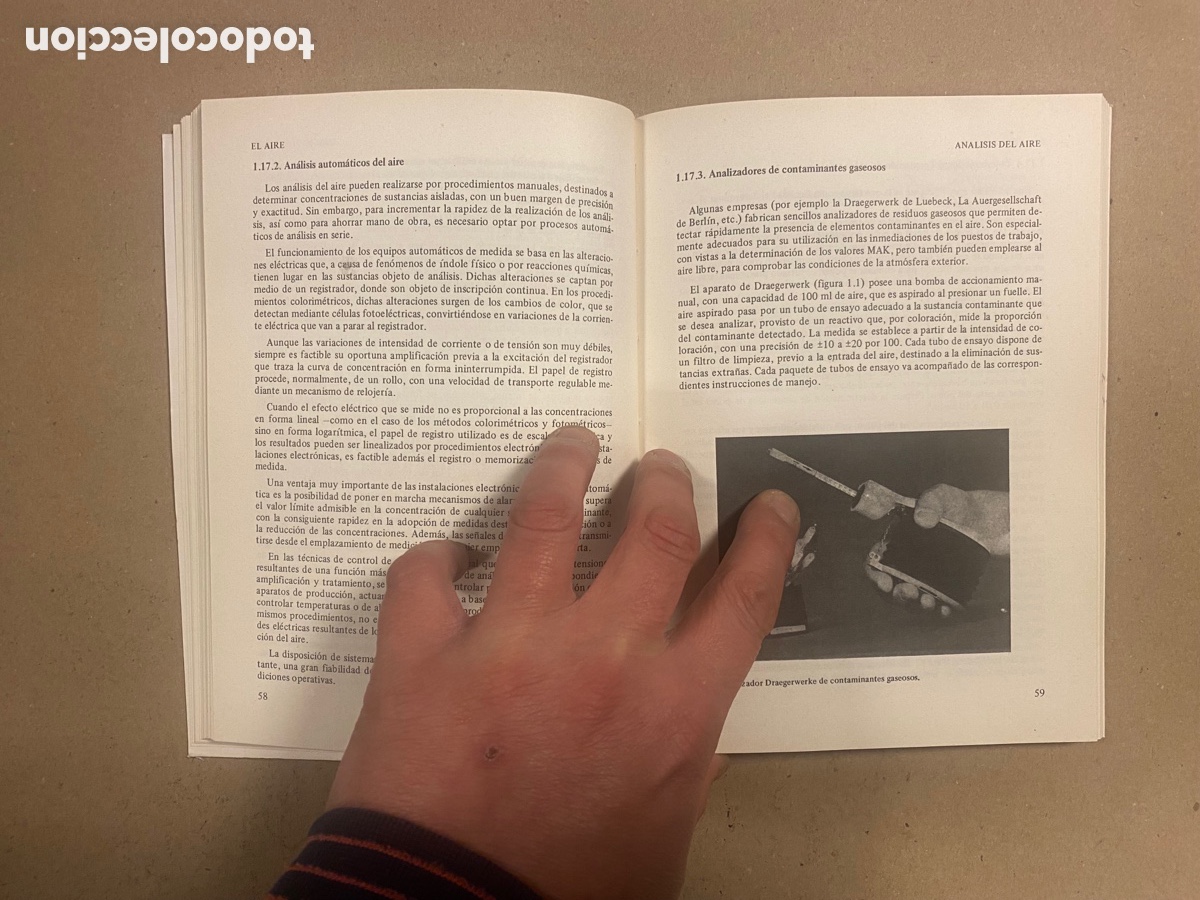 Libros de segunda mano de ciencias: LA QU&Iacute;MICA Y LA PROTECCI&Oacute;N DEL MEDIO AMBIENTE. WOLFGANG LEITHE. PARANINFO 1981. - Foto 5