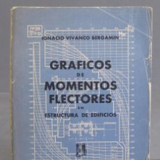 Libri di seconda mano: GRÁFICOS DE MOMENTOS FLECTORES EN ESTRUCTURA DE EDIFICIOS. IGNACIO VIVANCO BERGAMÍN