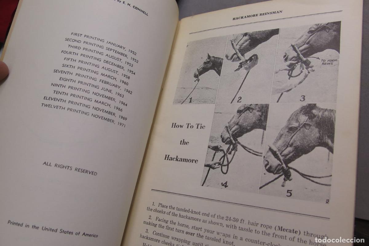 Libros de segunda mano: Hackamore Reinsman. Ed Connell. 1971 - Foto 2