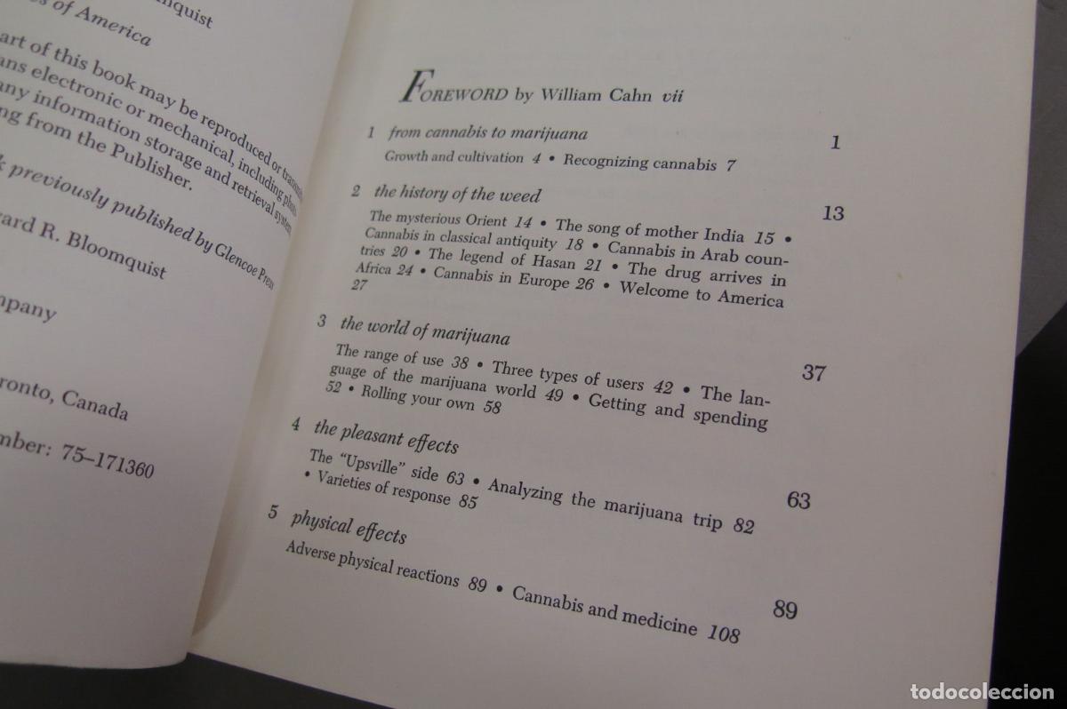 Libros de segunda mano de ciencias: Marijuana the Second Trip. Edward R. Bloomquist - Foto 2