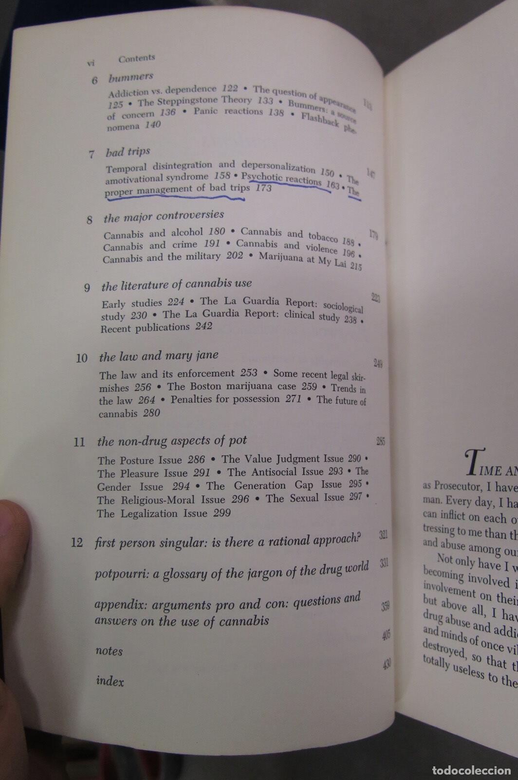 Libros de segunda mano de ciencias: Marijuana the Second Trip. Edward R. Bloomquist - Foto 3