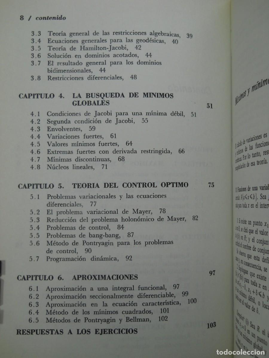 Libros de segunda mano de ciencias: Calculo De Variaciones Craggs Control Optimo De Pontryagin - Foto 3