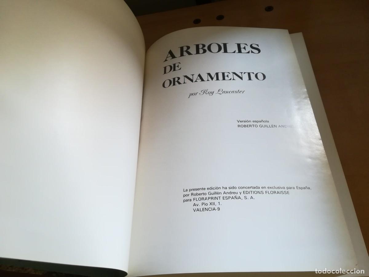 Libros de segunda mano: ARBOLES DE ORNAMENTO / ROY LANCASTER / FLORAISSE / CONS35B - Foto 5