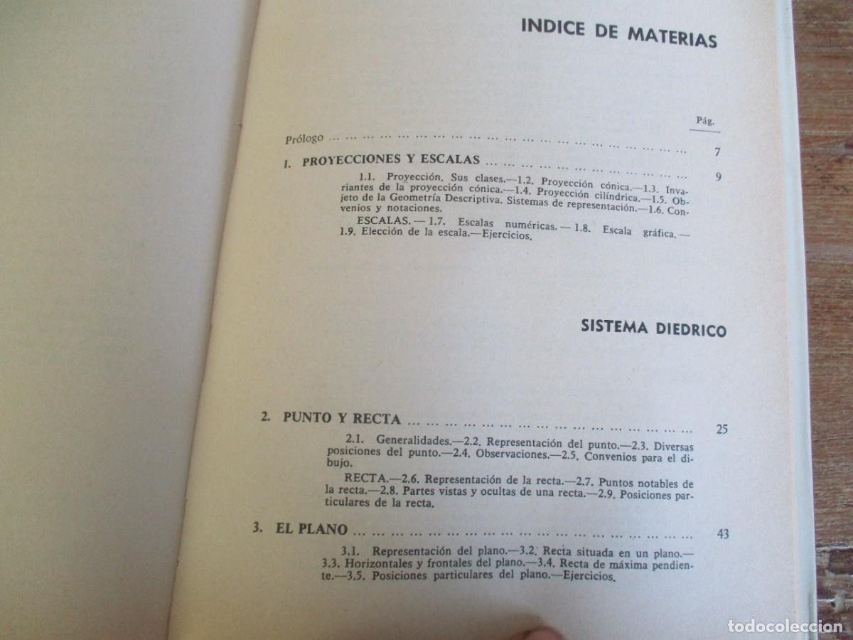 Libros de segunda mano de ciencias: F. IZQUIERDO ASENSI Geometr&iacute;a descriptiva W18640 - Foto 2