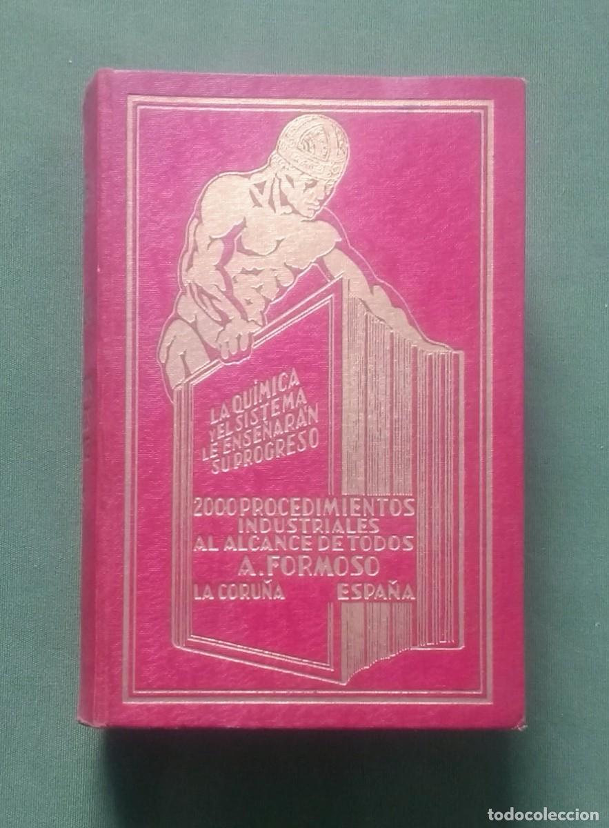 Libros de segunda mano de ciencias: FORMOSO - 2000 PROCEDIMIENTOS INDUSTRIALES - 1940 - Foto 1