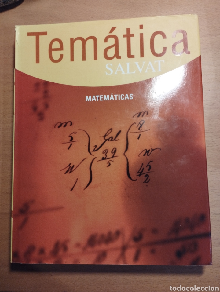 Libros de segunda mano de ciencias: MATEM&Aacute;TICAS (TEM&Aacute;TICA SALVAT) - Foto 1
