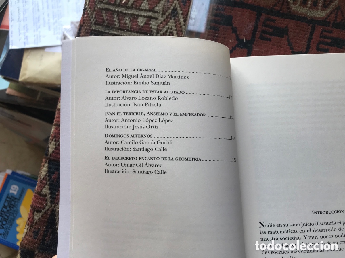 Libros de segunda mano de ciencias: Sobre n&uacute;meros y letras. Relatos matem&aacute;ticos. Anaya. - Foto 5