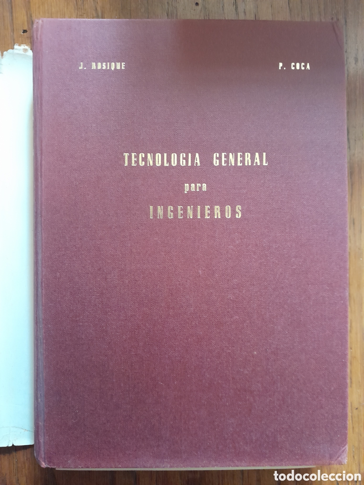 Libros de segunda mano de ciencias: Tecnolog&iacute;a general para ingenieros.Rosique y coca - Foto 2