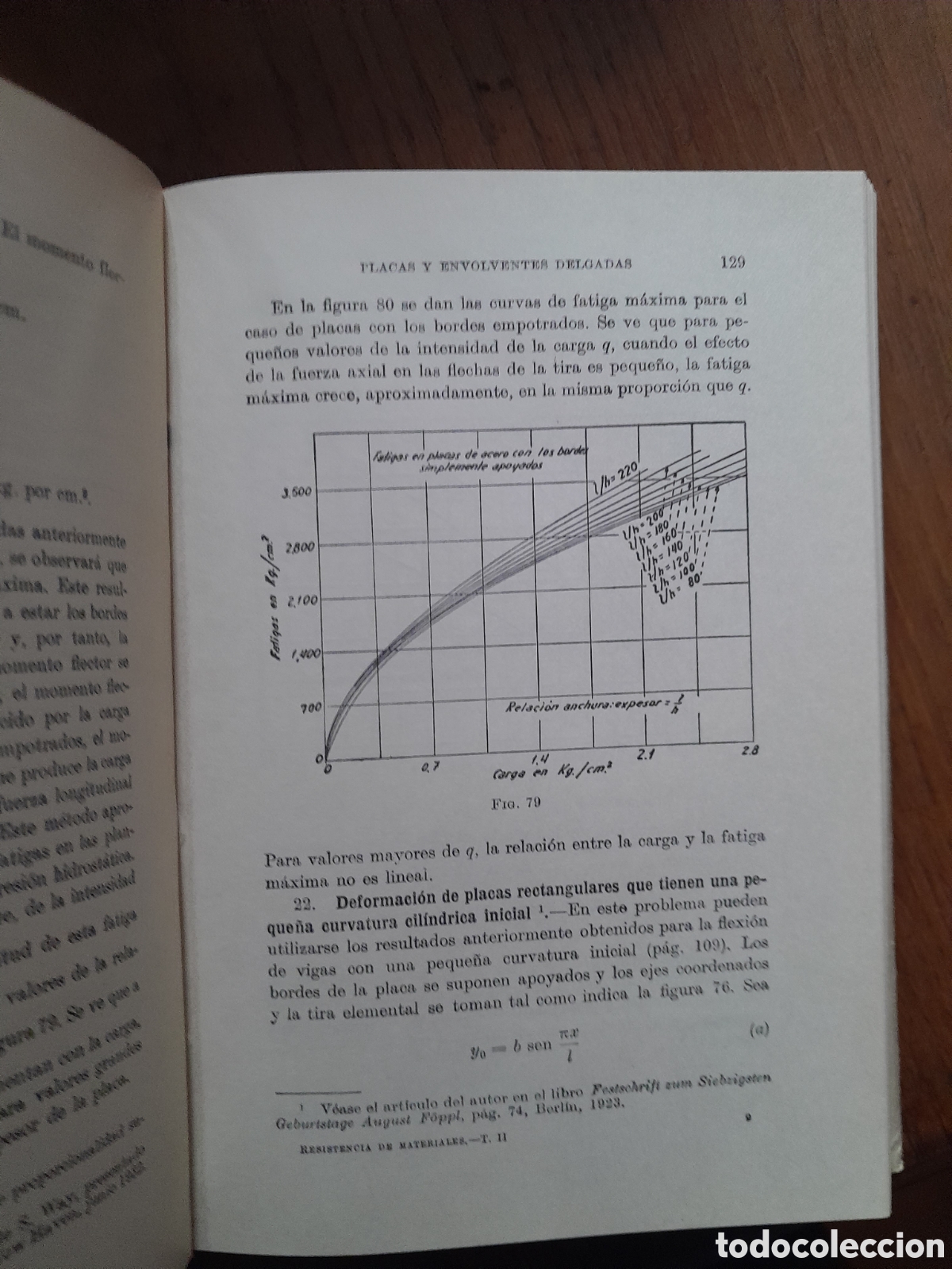 Libros de segunda mano de ciencias: Resistencia de materiales.S.Timoshenko.1946 - Foto 5