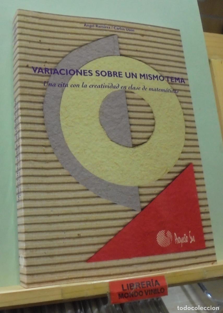 Libri di seconda mano: Variaciones sobre un mismo tema, una cita con la creatividad en clase de matem&aacute;ticas