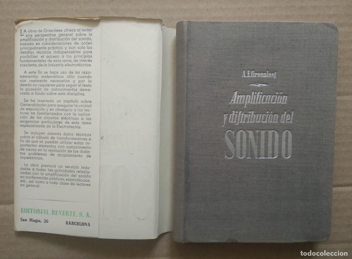 Libros de segunda mano de ciencias: AMPLIFICACI&Oacute;N Y DISTRIBUCI&Oacute;N DEL SONIDO -- A.E. GREENLEES - Foto 3