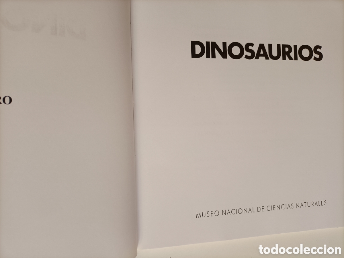 Libros de segunda mano: Dinosaurios. Museo Nacional de ciencias naturales - Foto 5