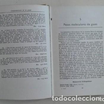 Libros de segunda mano de ciencias: Problemas de Qu&iacute;mica General Jos&eacute; Ibarz 2&ordf; edici&oacute;n 1954 - Foto 3