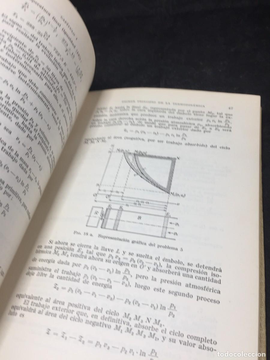 Libros de segunda mano de ciencias: Termodin&aacute;mica aplicada. M. Lucini, editorial Labor 1940 - Foto 8