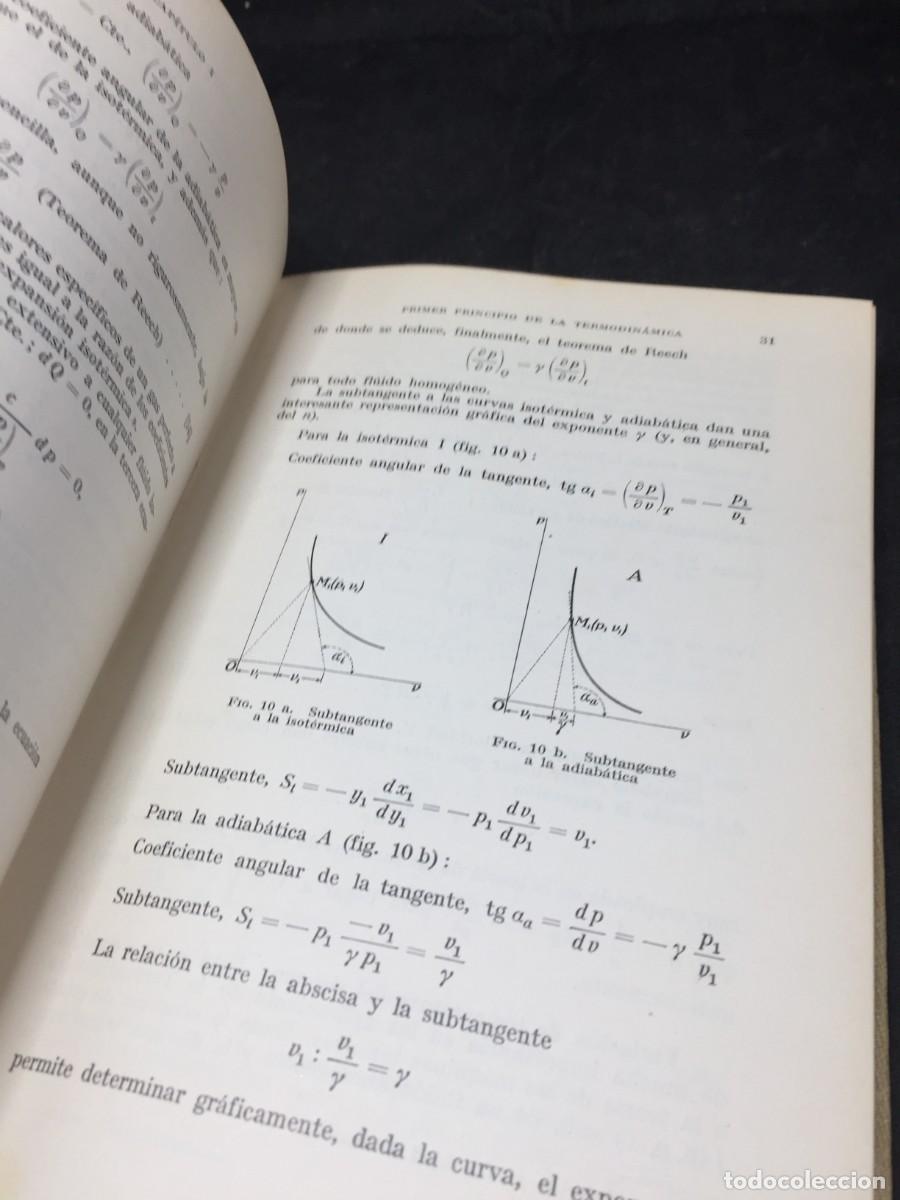 Libros de segunda mano de ciencias: Termodin&aacute;mica aplicada. M. Lucini, editorial Labor 1940 - Foto 10