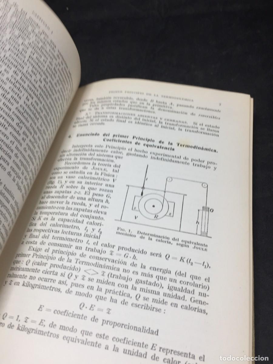 Libros de segunda mano de ciencias: Termodin&aacute;mica aplicada. M. Lucini, editorial Labor 1940 - Foto 11