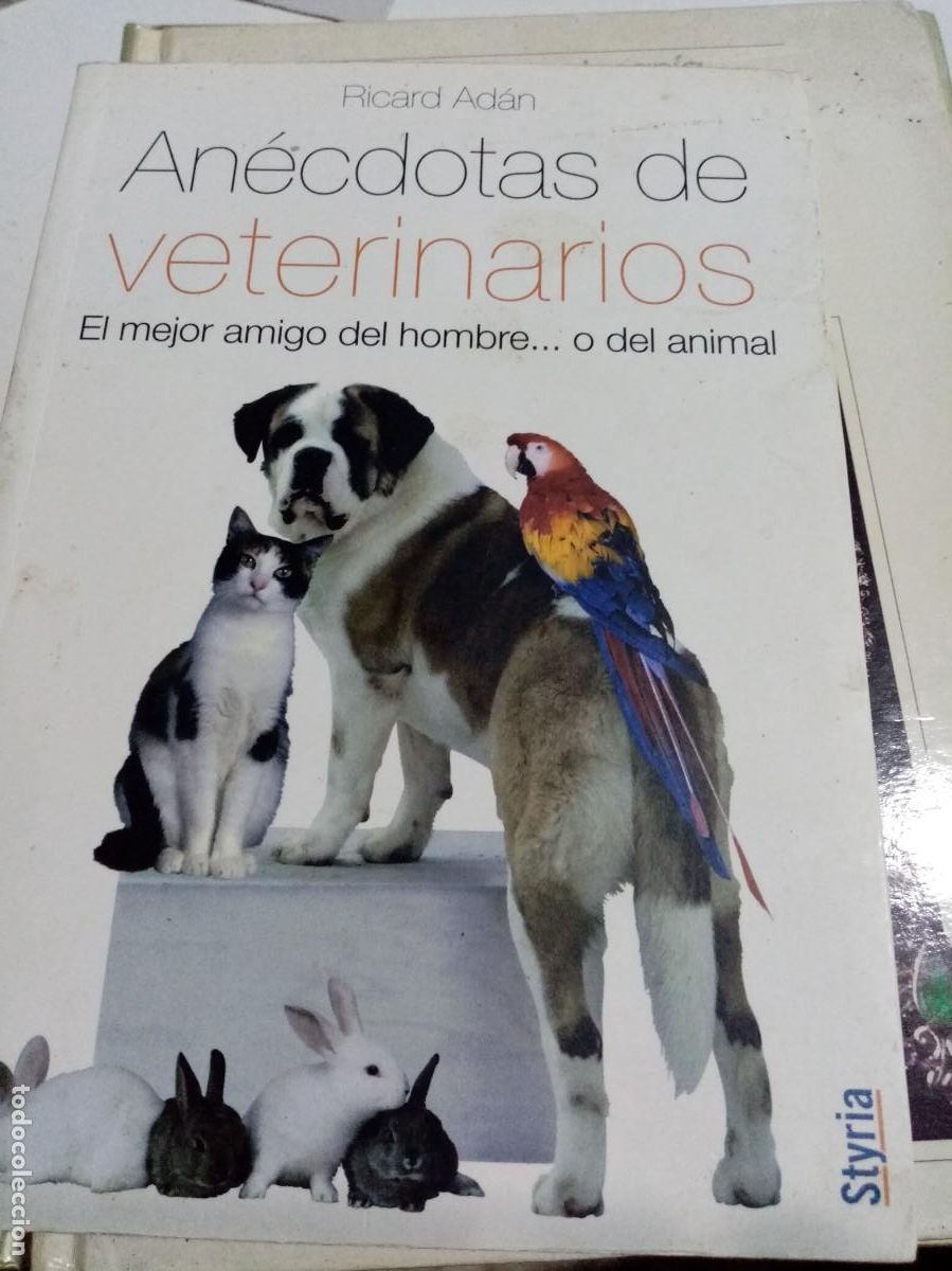 Libros de segunda mano: AN&Eacute;CDOTAS DE VETERINARIOS. RICARD ADAN. EST10B2 - Foto 1