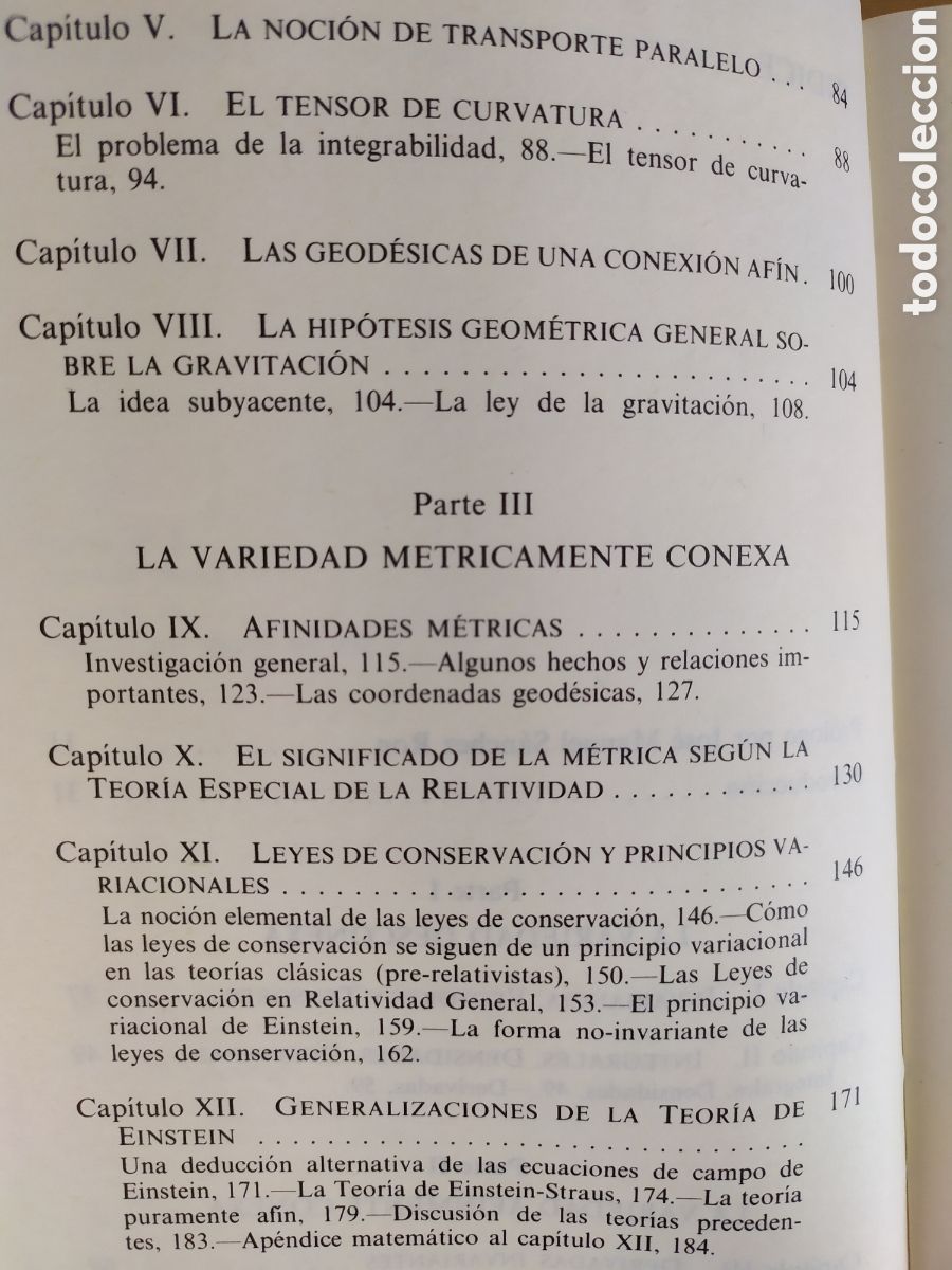 Libros de segunda mano de ciencias: LA ESTRUCTURA DEL ESPACIO-TIEMPO / ERWIN SCHR&Ouml;DINGER / 1992. ALIANZA - Foto 7