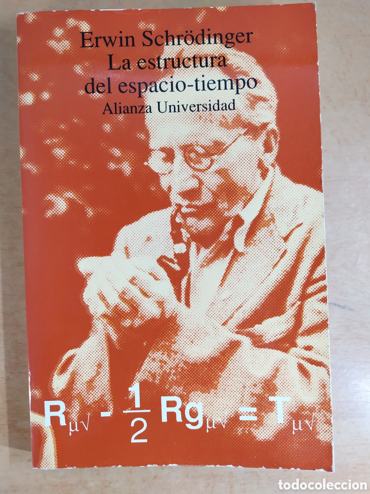 Libros de segunda mano de ciencias: LA ESTRUCTURA DEL ESPACIO-TIEMPO / ERWIN SCHR&Ouml;DINGER / 1992. ALIANZA - Foto 1