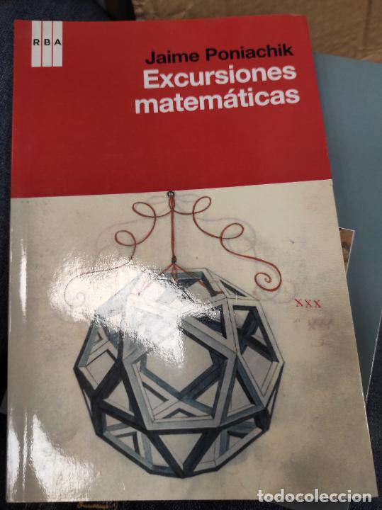 Libros de segunda mano de ciencias: Excursiones matem&aacute;ticas Jaime Poniachuk . Temas matem&aacute;ticas - Foto 1