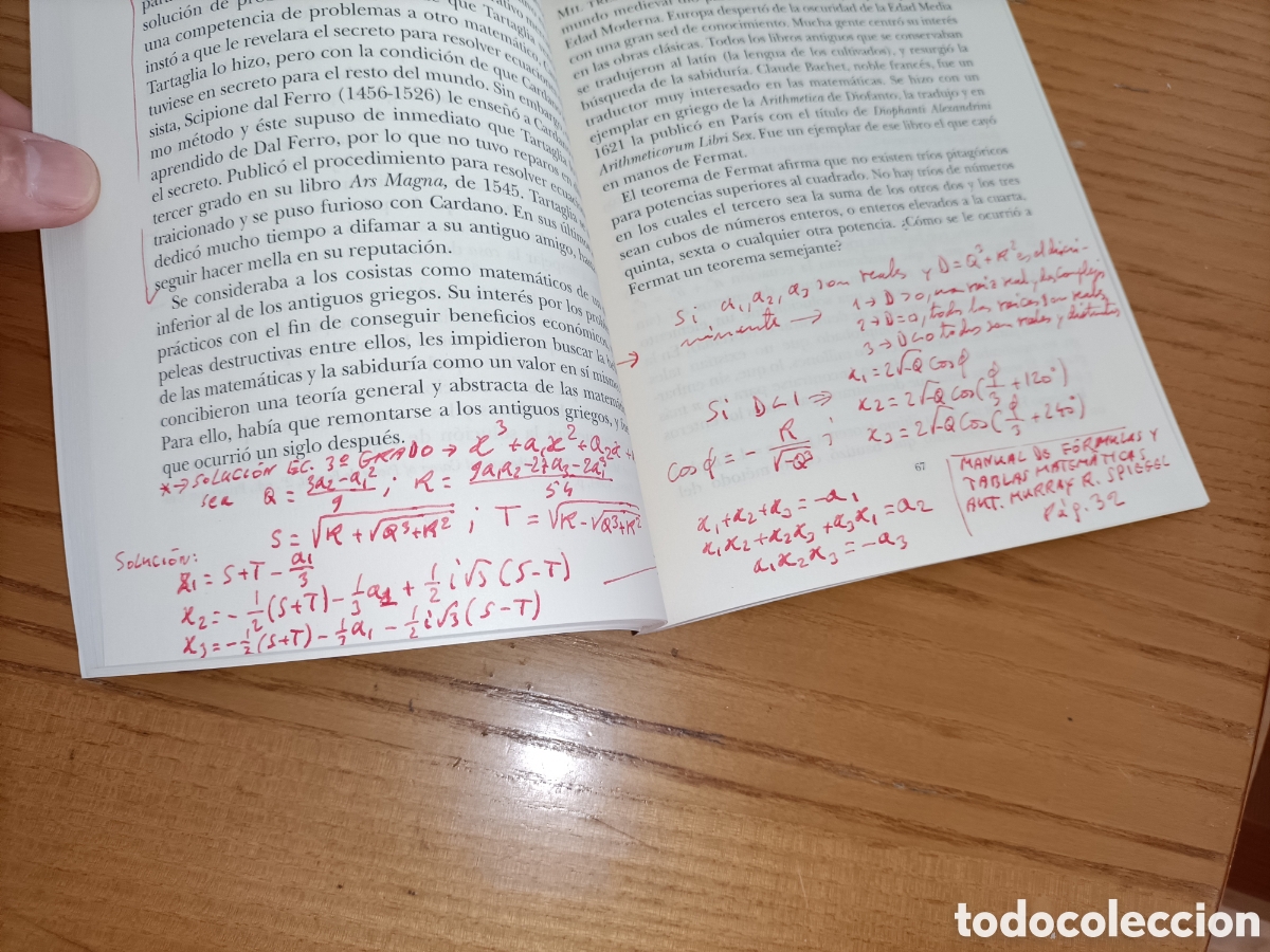 Libros de segunda mano de ciencias: El &uacute;ltimo teorema de Fermat. Amir D. Aczel. - Foto 3
