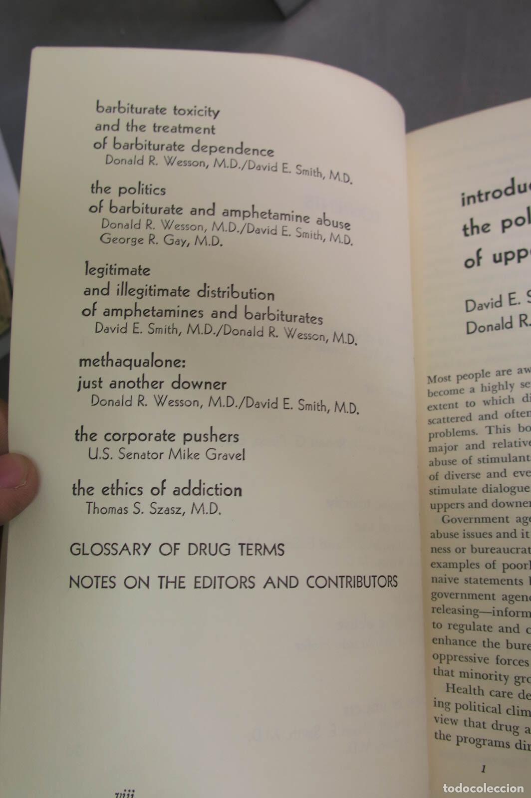 Libros de segunda mano de ciencias: Uppers and Downers. VV.AA - Foto 3