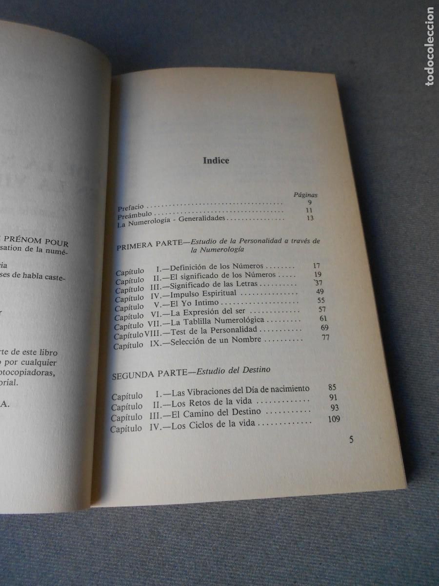 Libros de segunda mano de ciencias: USO DE LA NUMEROLOGIA EN LA VIDA DIARIA - Foto 3